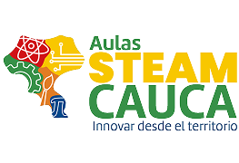 Logo que aparece en la página de inicio de sesión y representa aulas steam sai